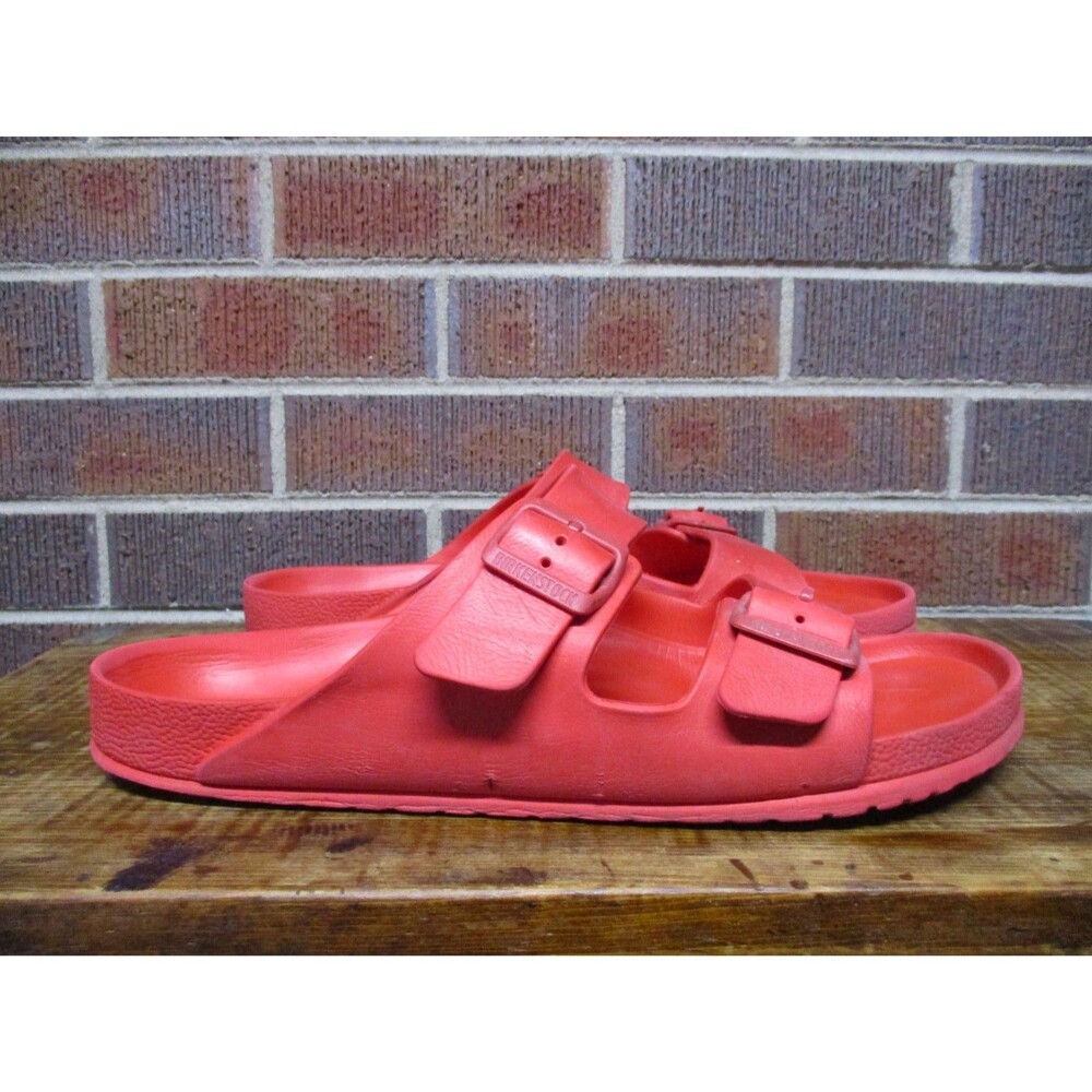 Birkenstock Sandals Mens Arizona EVA Active Red Waterproof Slides US 12 EU 45